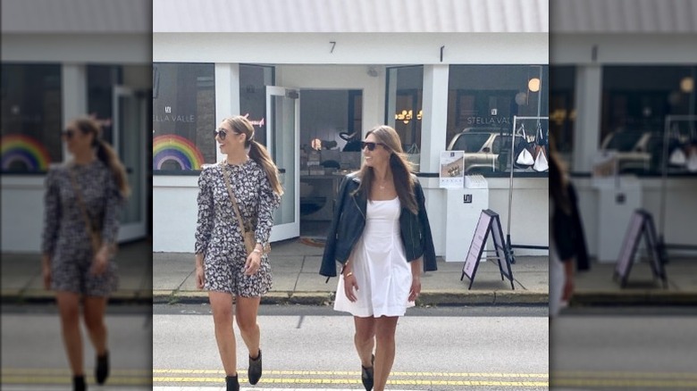 Ashley Jung and Paige Dellavalle smiling