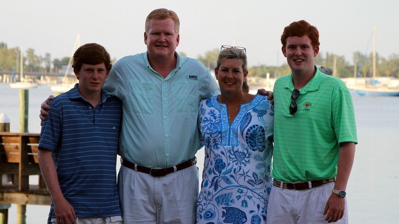 Buster, Paul, Alex, and Maggie Murdaugh in 2019