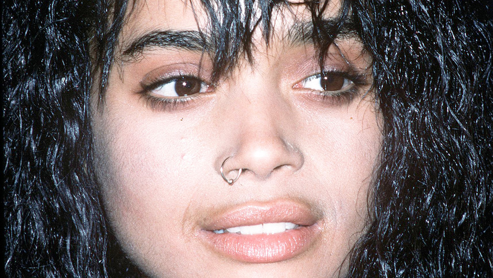 Lisa Bonet smiling