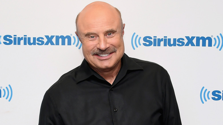 Talk Show Host Dr. Phil McGraw visits SiriusXM Studios on April 24, 2019 in New York City.
