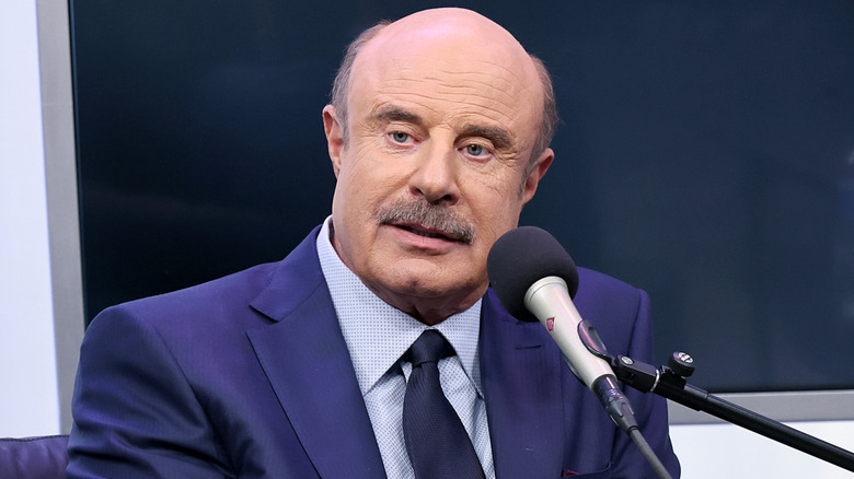 Dr. Phil McGraw visits SiriusXM at SiriusXM Studios on February 27, 2024 in New York City.