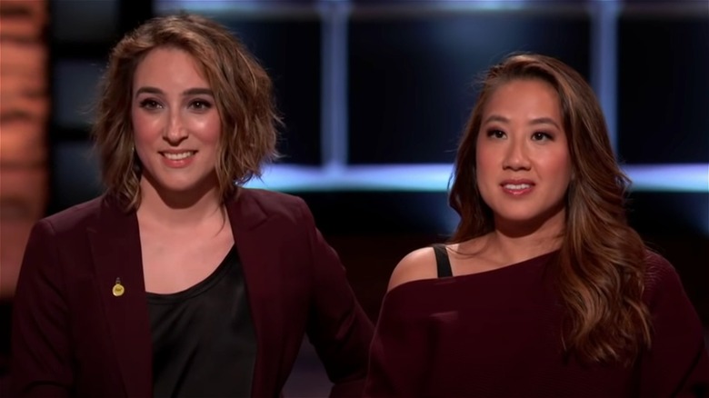 Laura Schubert and Lillian Tung on "Shark Tank"