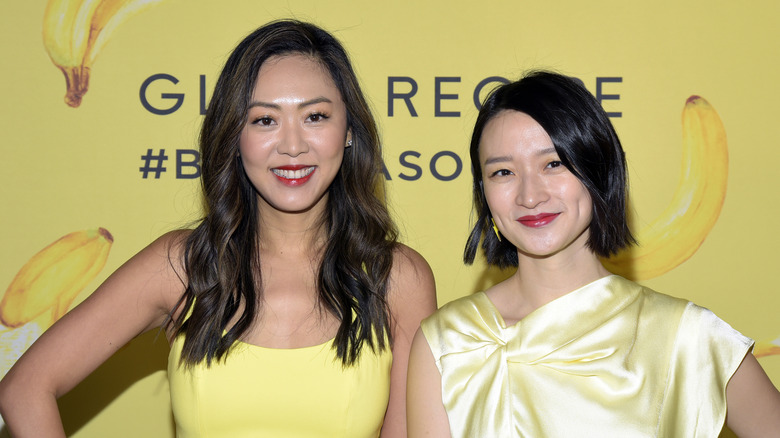 Sarah Lee and Christine Chang at Glow Recipe event