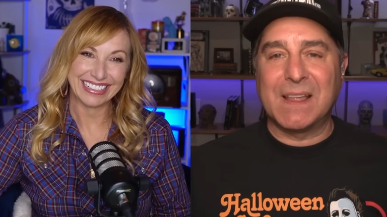 Kari Byron and Tori Belleci hosting "Mythfits" podcast