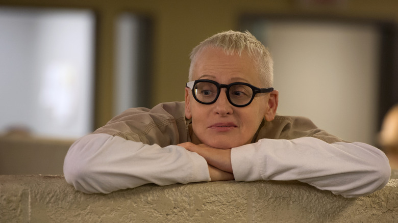 Lori Petty in glasses in "Orange Is the New Black"