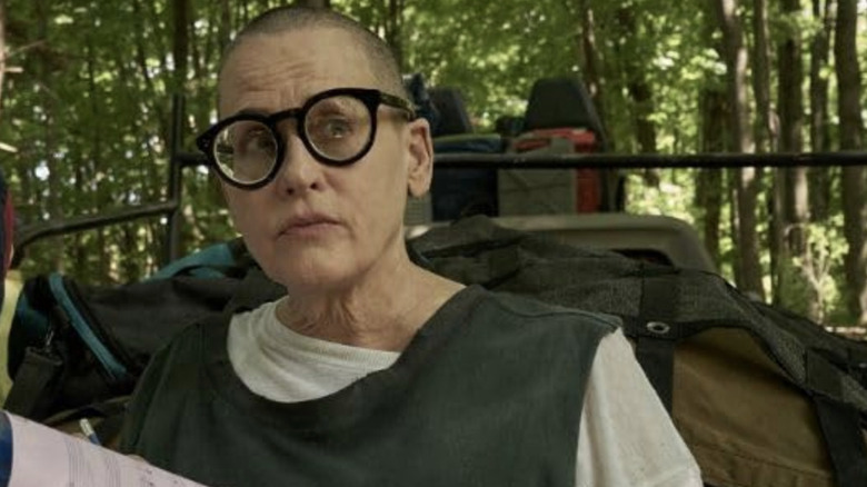 Lori Petty in a scene from Station Eleven