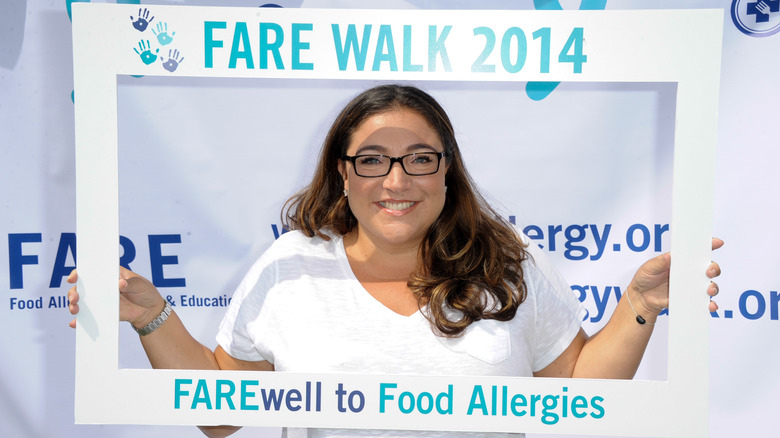 Jo Frost posing at the 2014 FARE Walk