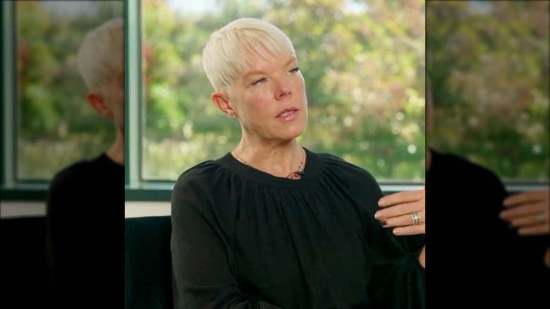 Tabatha Coffey speaking in a 2023 interview