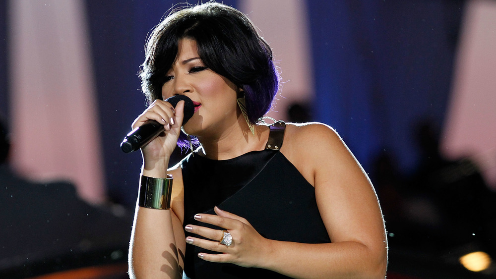 Tessanne Chin performing live