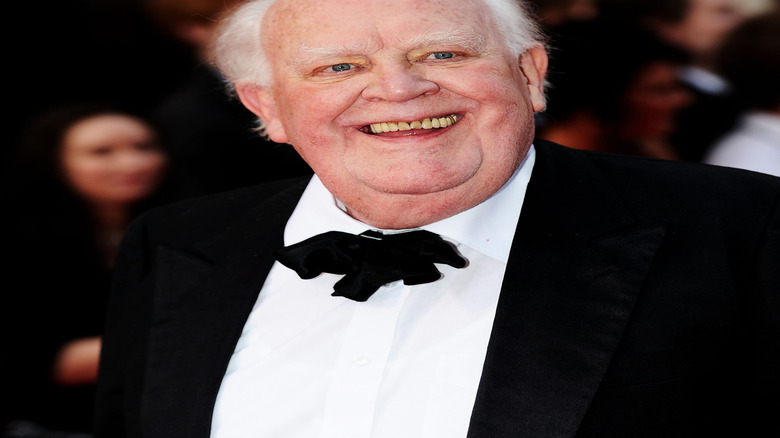 Joss Ackland attending the 2011 Olivier Awards