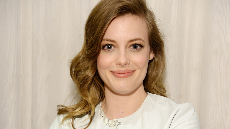Gillian Jacobs smiling at an event for Community