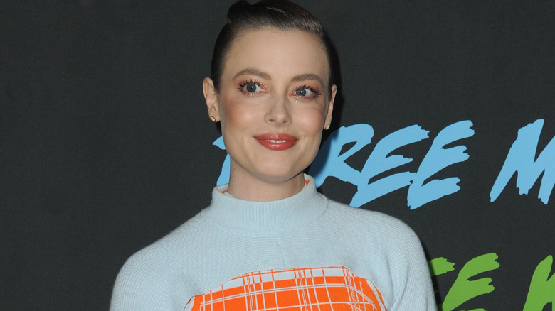 Gillian Jacobs at the premiere of the Fear Street trilogy