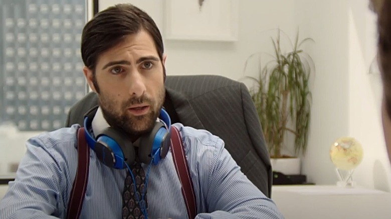 Jason Schwartzman suited up as Peter in the movie "Dreamland"