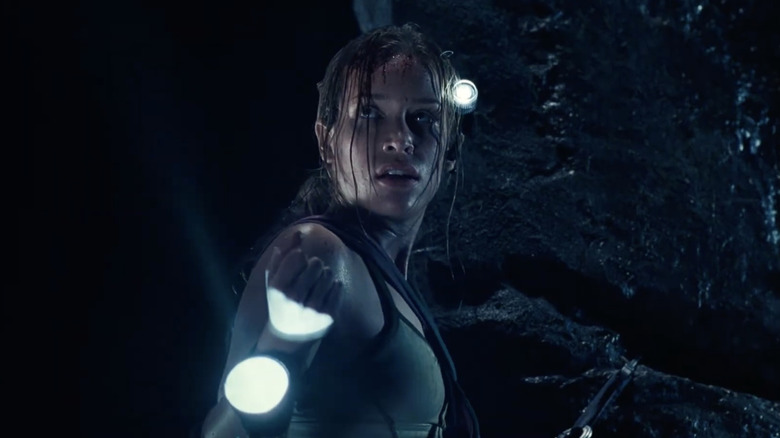 Piper Perabo in a scene from The Cave