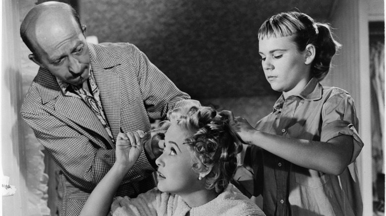 Frank Cady with Jane Powell and Judy Nugent