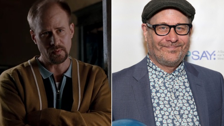 Terry Kinney then and now split image