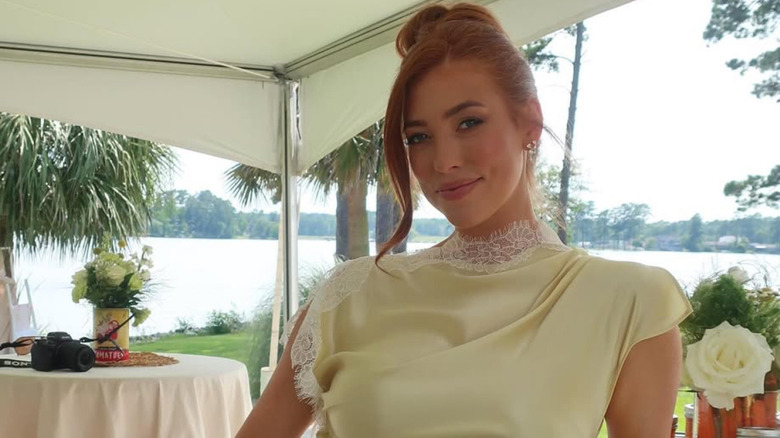 Shannon Ford Middleton posing at an outdoor event