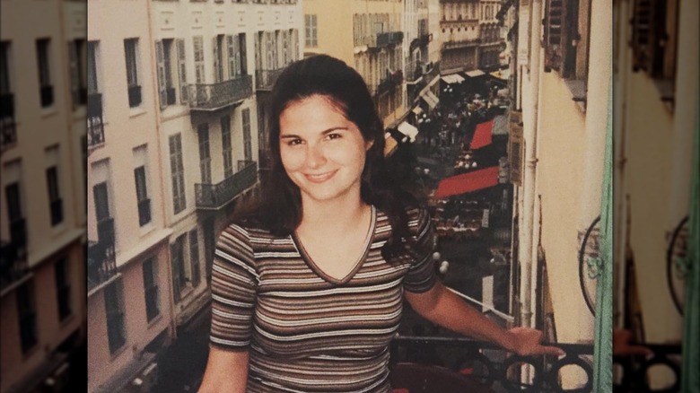 Lisa Jakub smiling in France
