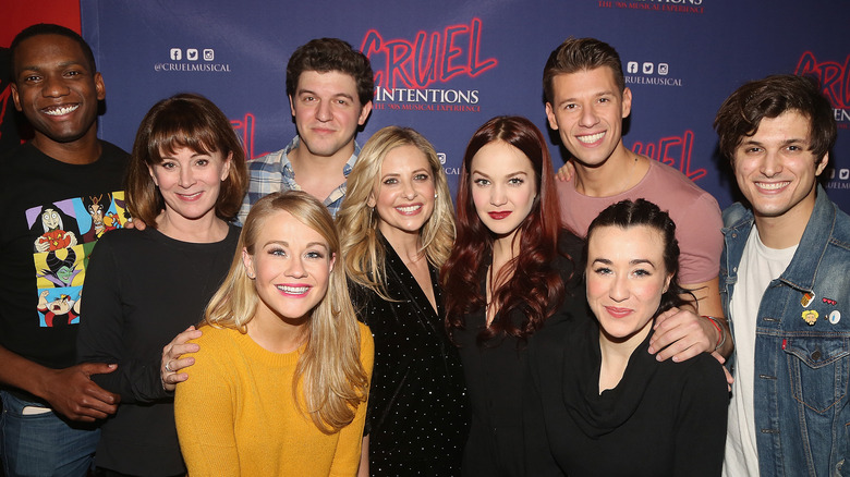 The cast of Cruel Intentions Broadway musical