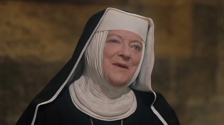 Peggy Wood playing Mother Abbess in The Sound of Music.