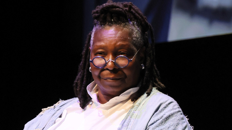 Whoopi Goldberg wearing round glasses