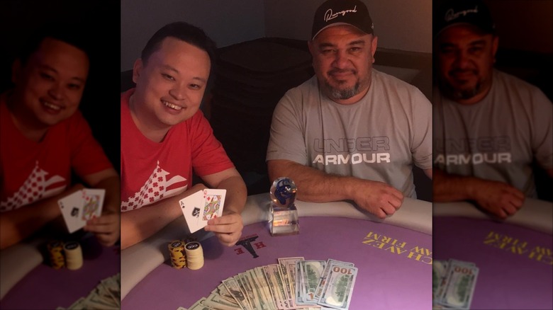 William Hung playing poker in a photo from 2020