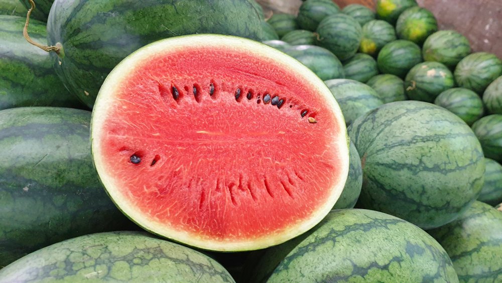 watermelon in a bunch