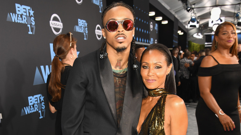 August Alsina and Jada Pinkett-Smith