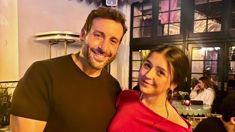 Carmine Sabatella posing with his daughter