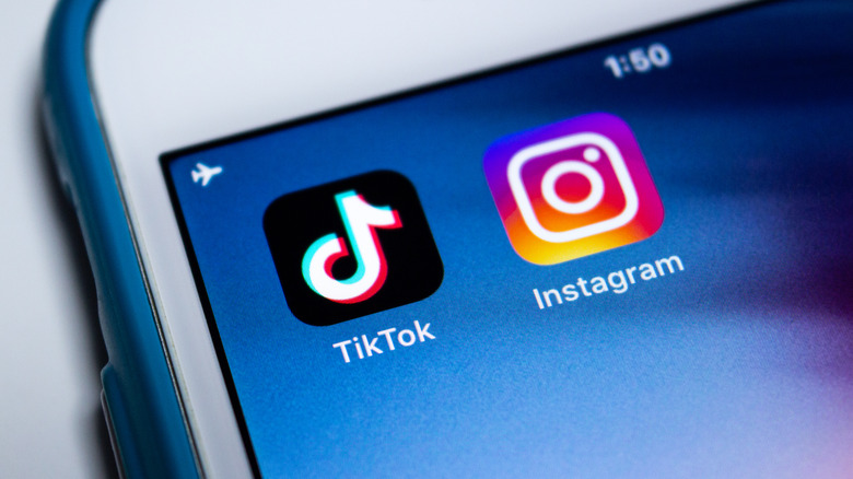 TikTok and Instagram