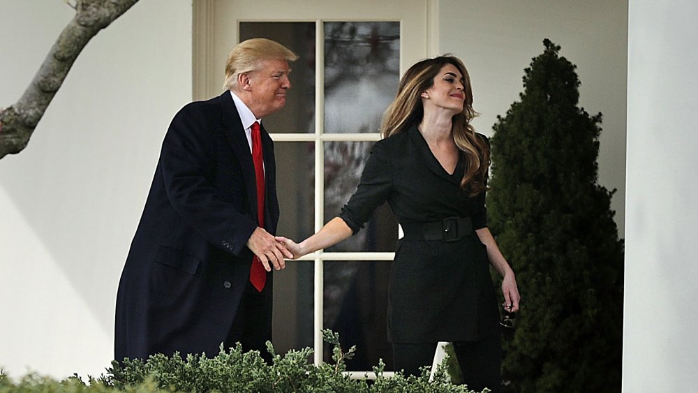 File Photo: Donald Trump and Hope Hicks 