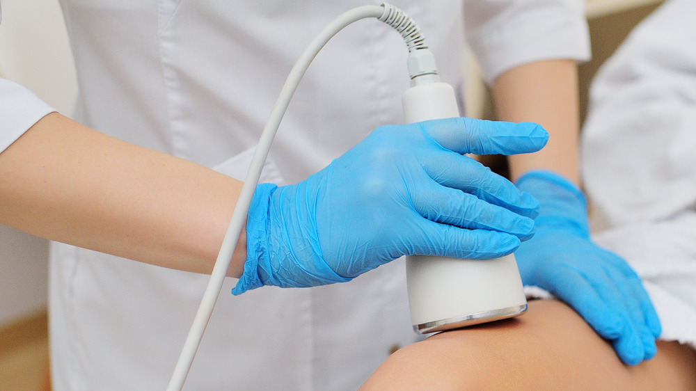 Ultrasonic cavitation used for cellulite
