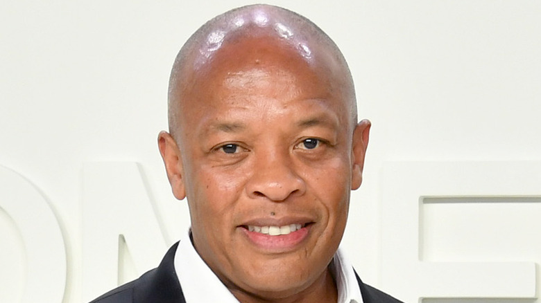 Dr. Dre on the red carpet