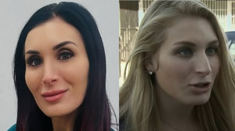 Laura Loomer points at some eggs in the grocery store (2025)