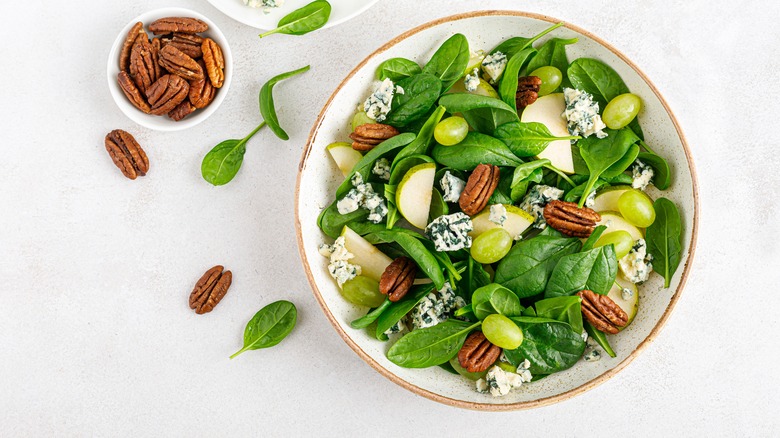 healthy salad in bowl