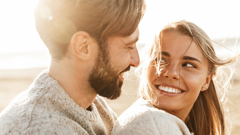 Couple on a beach