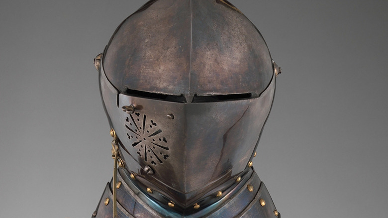 Armor on display