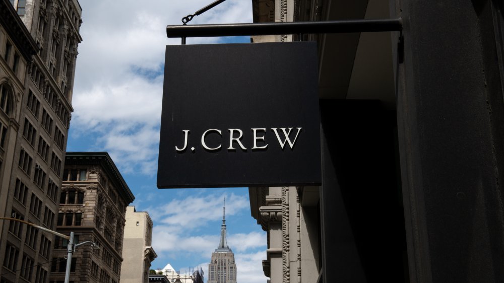 J.Crew sign