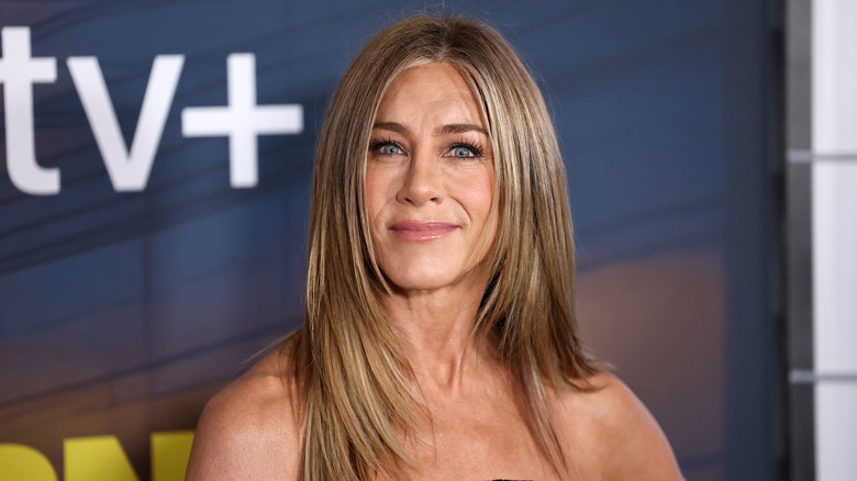 Jennifer Aniston attends Apple TV+'s "The Morning Show" World Premiere at David Geffen Hall on October 28, 2019 in New York City (2019)