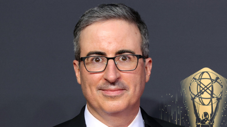 John Oliver on the red carpet 