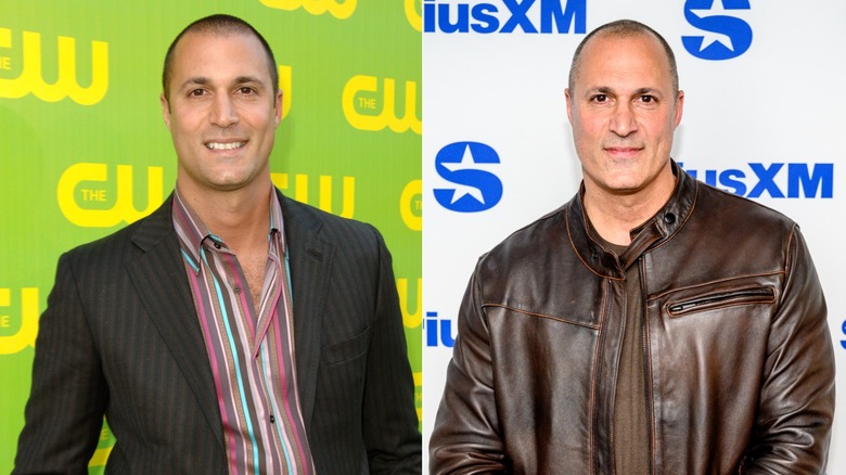 Split image of Nigel Barker in 2006 and 2025