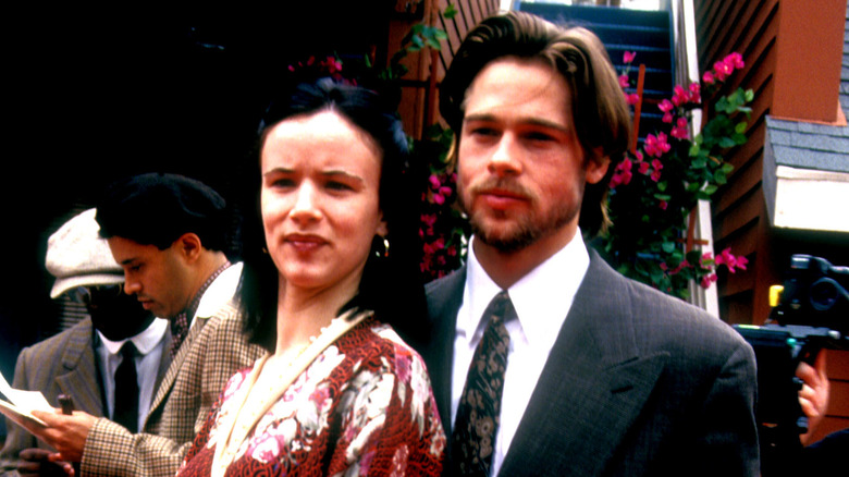 Brad Pitt and Juliette Lewis together
