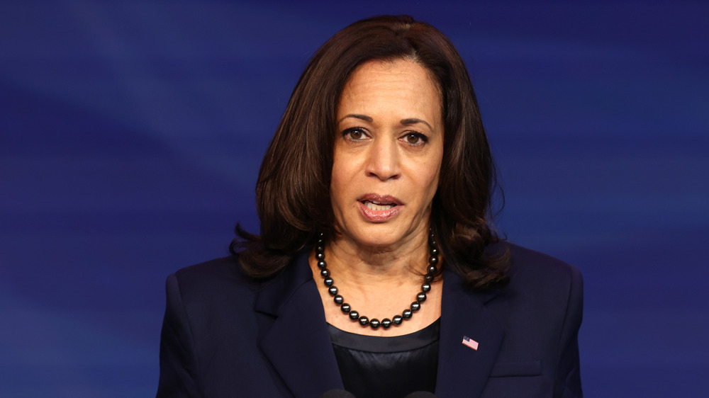 Kamala Harris speaking