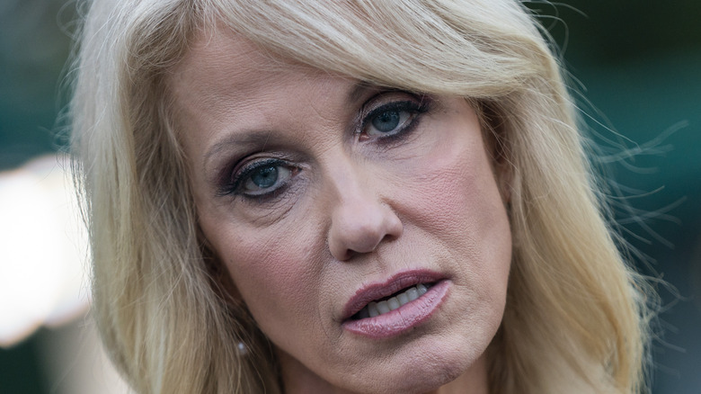 Kellyanne Conway looking angry 