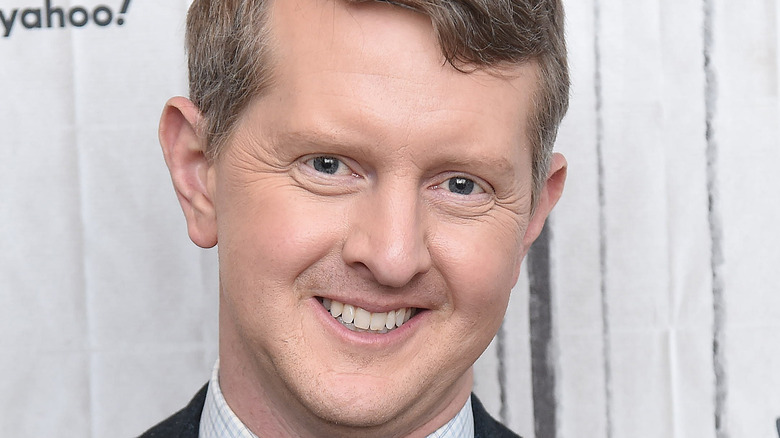 Ken Jennings poses at an event