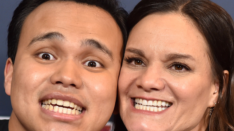 Kodi Lee and his mom Tina Lee 
