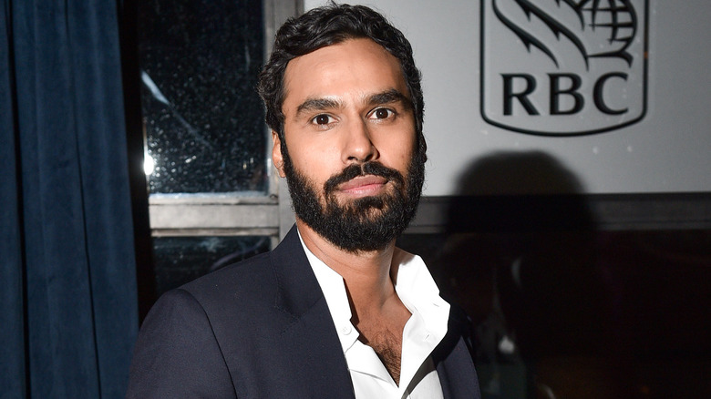 Kunal Nayyar in a suit