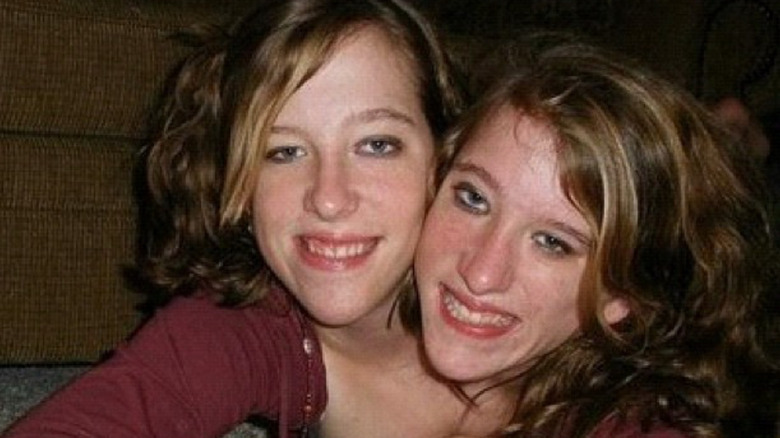 Abby and Brittany Hensel smiling in a photo