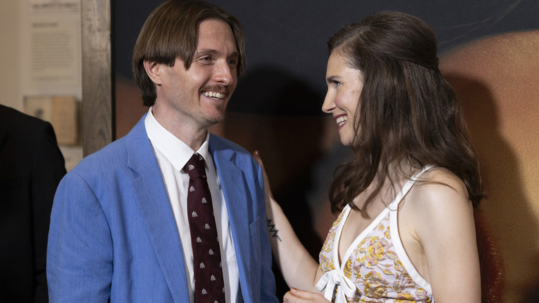 Raffaele Sollecito and Amanda Knox together on the red carpet