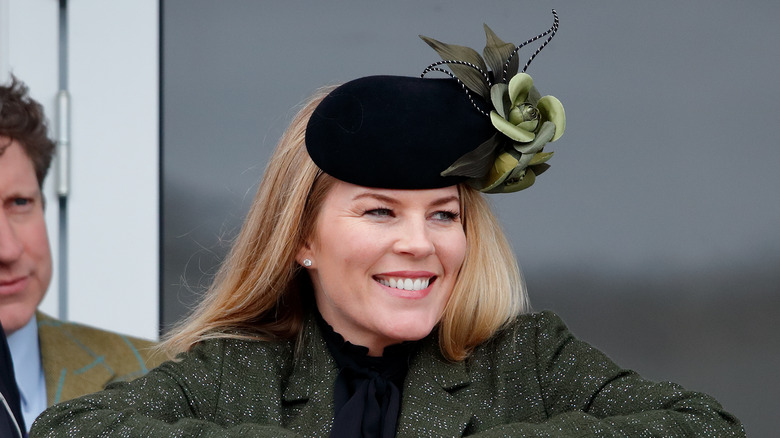 Autumn Phillips smiling